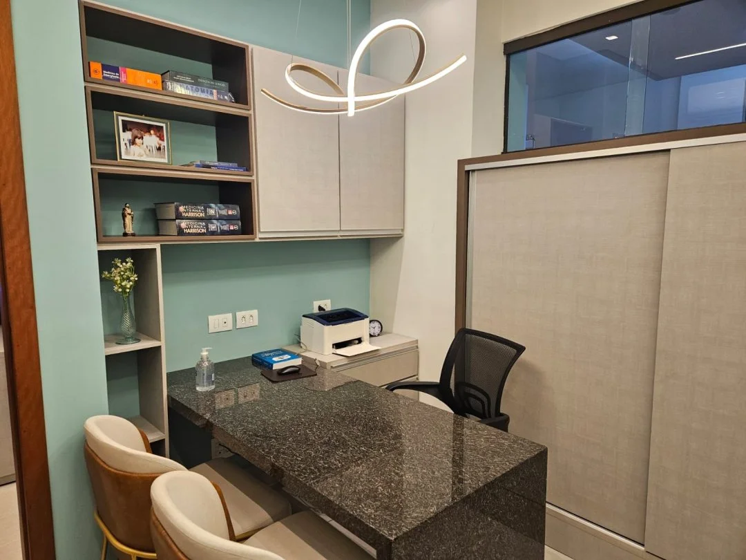 Consultório moderno e confortável